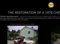 Restoration of a Chevrolet Cor