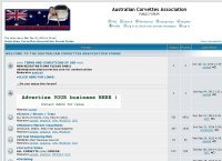 Australian Corvettes Association Forum